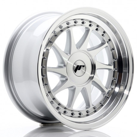 Aluminium wheels JR Wheels JR26 16x8 ET10-30 BLANK Silver Machined | races-shop.com