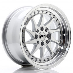 JR Wheels JR26 16x8 ET25 4x100/108 Silver Machined