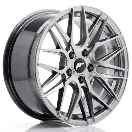 Aluminium wheels JR Wheels JR28 17x8 ET40 5x114,3 Hyper Black | races-shop.com