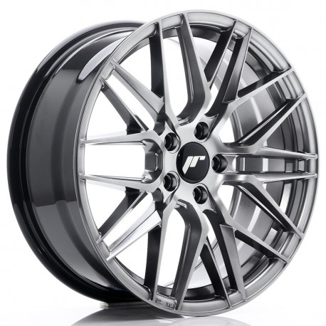 Aluminium wheels JR Wheels JR28 18x7,5 ET35 5x100 Hyper Black | races-shop.com