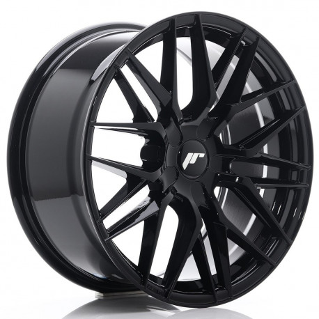 Aluminium wheels JR Wheels JR28 18x8,5 ET20-40 5H BLANK Glossy Black | races-shop.com