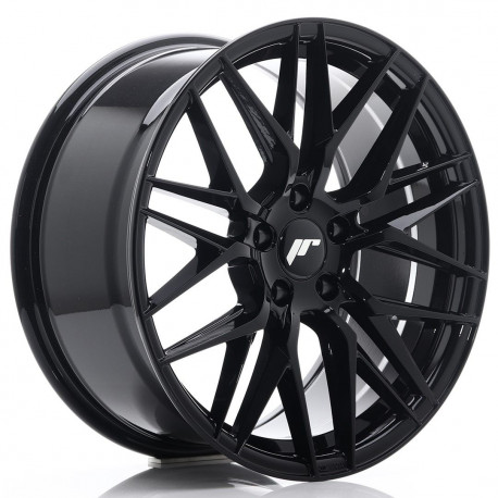 Aluminium wheels JR Wheels JR28 18x8,5 ET40 5x112 Glossy Black | races-shop.com