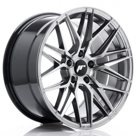 Aluminium wheels JR Wheels JR28 18x9,5 ET35 5x120 Hyper Black | races-shop.com