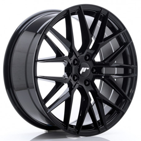 Aluminium wheels JR Wheels JR28 20x8,5 ET40 5x108 Glossy Black | races-shop.com