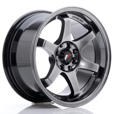 Japan Racing aluminum wheels JR Wheels JR3 15x8 ET25 4x100/108 Hyper Black | races-shop.com