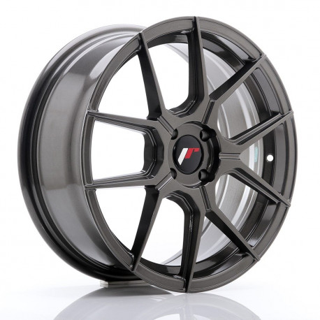 Aluminium wheels JR Wheels JR30 17x7 ET40 4x100 Hyper Gray | races-shop.com