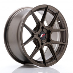 JR Wheels JR30 17x8 ET20-40 5H BLANK Matt Bronze