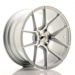 JR Wheels JR30 18x9,5 ET20-40 5H BLANK Silver Machined