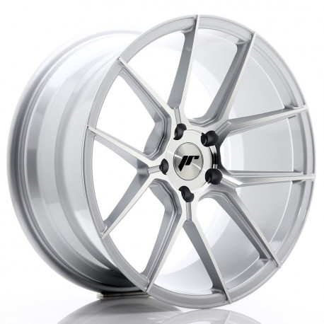 Aluminium wheels JR Wheels JR30 19x9,5 ET40 5x112 Silver Machined | races-shop.com