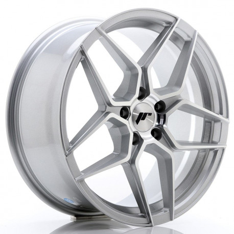 Aluminium wheels JR Wheels JR34 18x8 ET35 5x120 Silver Machined | races-shop.com