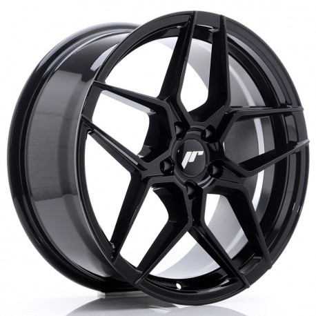 Aluminium wheels JR Wheels JR34 18x8 ET42 5x112 Glossy Black | races-shop.com