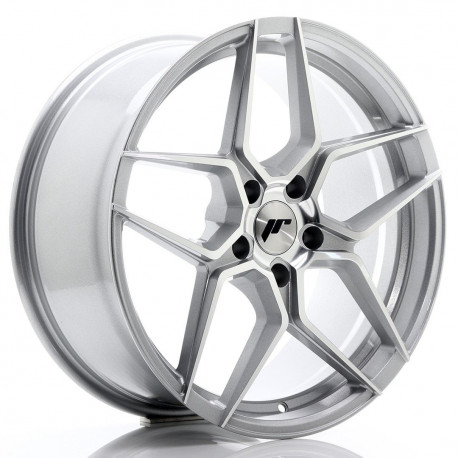 Aluminium wheels JR Wheels JR34 19x8,5 ET40 5x112 Silver Machined | races-shop.com