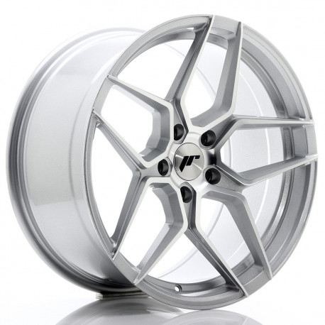 Aluminium wheels JR Wheels JR34 19x9,5 ET35 5x120 Silver Machined | races-shop.com