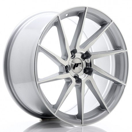 Aluminium wheels JR Wheels JR36 19x9,5 ET35 5x120 Silver Brushed Face | races-shop.com