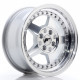 Aluminium wheels JR Wheels JR6 15x7 ET25 4x100/108 Silver Machined | races-shop.com