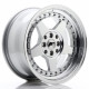 Aluminium wheels JR Wheels JR6 16x8 ET30 4x100/114 Silver Machined | races-shop.com