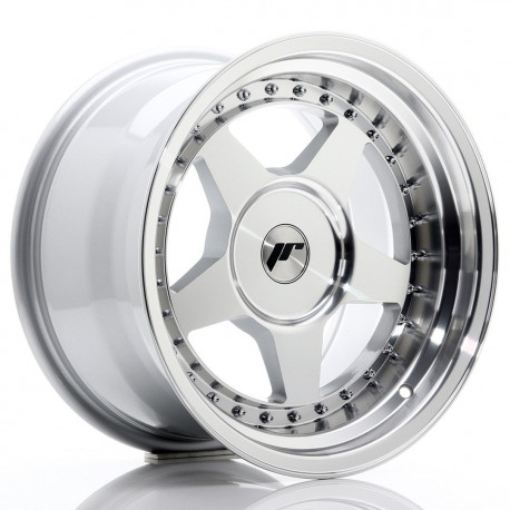 Aluminium wheels JR Wheels JR6 16x9 ET0-20 BLANK Silver Machined | races-shop.com
