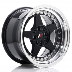 JR Wheels JR6 16x9 ET20 4x100/108 Glossy Black