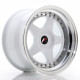 Aluminium wheels JR Wheels JR6 17x10 ET20 BLANK White w/Machined Lip | races-shop.com