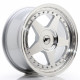 Aluminium wheels JR Wheels JR6 17x8 ET20-35 BLANK Silver Machined | races-shop.com