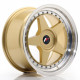 Aluminium wheels JR Wheels JR6 17x9 ET20-35 BLANK Gold w/Machined Lip | races-shop.com