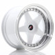 Aluminium wheels JR Wheels JR6 18x10,5 ET0-25 BLANK White w/Machined Lip | races-shop.com