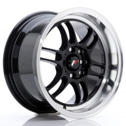 JR Wheels JR7 15x8 ET35 4x100/114 Glossy Black