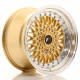 Aluminium wheels JR Wheels JR9 16x9 ET20 BLANK Gold w/Machined Lip | races-shop.com