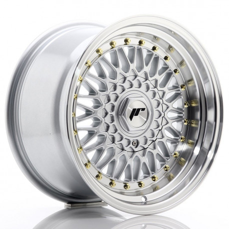 Aluminium wheels JR Wheels JR9 16x9 ET20 BLANK Silver w/Machined Lip | races-shop.com