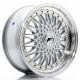 Aluminium wheels JR Wheels JR9 17x7,5 ET20 4x100/108 Silver w/Machined Lip | races-shop.com