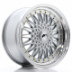 Aluminium wheels JR Wheels JR9 18x9 ET20-40 BLANK Silver w/Machined Lip | races-shop.com