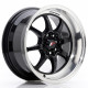 Aluminium wheels JR Wheels TF2 15x7,5 ET30 4x100/114 Glossy Black | races-shop.com