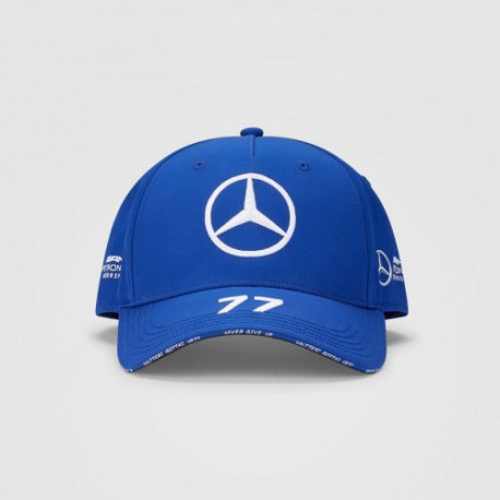 Caps MERCEDES AMG PETRONAS V. BOTTAS baseball cap - blue | races-shop.com