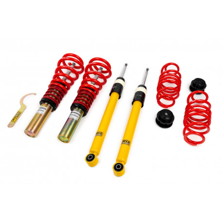 B8 (8T) Street and circuit height adjustable coilovers MTS Technik Street for Audi A5 B8 Cabriolet 03/09 - 01/17 | races-shop.com