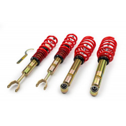Street and circuit height adjustable coilovers MTS Technik Street for Audi A6 C5 Kombi 01/97 - 12/04