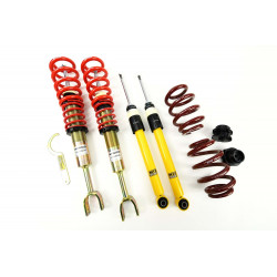 Street and circuit height adjustable coilovers MTS Technik Street for Audi A6 C6 Kombi 03/05 - 08/11