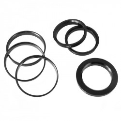 Set 4psc wheel hub rings 72.6-64.1mm Plastic