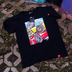 Men`s t-shirt JAPAN RACING Mix, Black