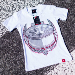 Women`s t-shirt JAPAN RACING JR-11, White