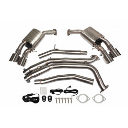 Cat back Exhaust System for Audi S4 B9 3.0T