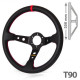 steering wheels RRS Carbon 3 black/red dished 90 spokes 350mm 32/28mm | races-shop.com