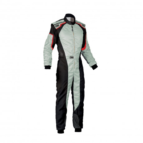 Suits CIK-FIA Child race suit OMP KS-3, GREY | races-shop.com