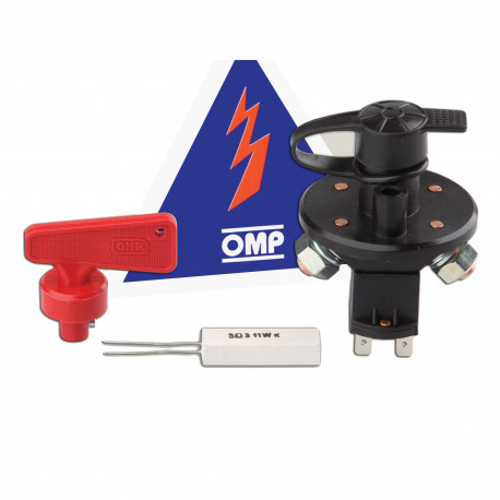 Odpojovače batérie a príslušenstvo OMP PROFESSIONAL Master battery switch with FIA | races-shop.com