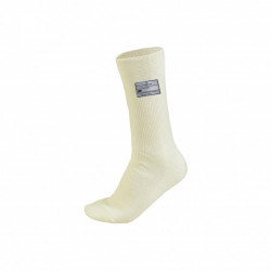 OMP Nomex socks with FIA approval, high white