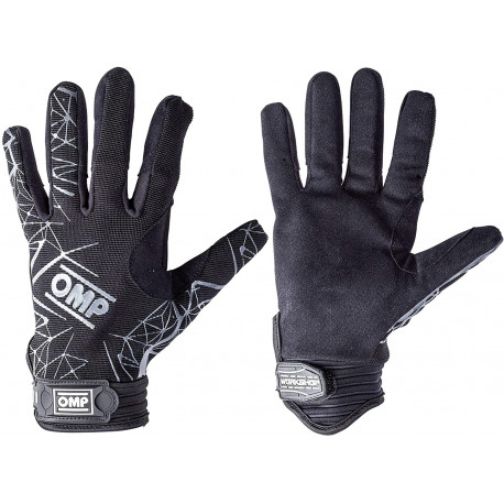Gloves Mechanic gloves OMP Workshop EVO, black | races-shop.com