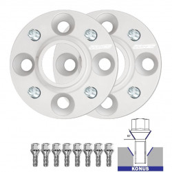 Set of 2PCS wheel spacers (bolt-on) for Citroen Xantia X1 - 22mm, 4x108, 65,1