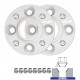 For specific model Set of 2PCS wheel spacers (bolt-on) for Ford Escort V - 40mm, 4x108, 63,4 | races-shop.com