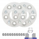 For specific model Set of 2PCS wheel spacers (bolt-on) for Honda Civic Type R&nbsp;FK2&nbsp;- 25mm, 5x120, 64,1 | races-shop.com