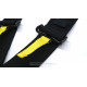Seatbelts and accessories FIA 6 point safety belts RACES, black | races-shop.com