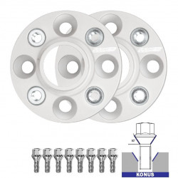 Set of 2PCS wheel spacers (threaded) for MINI One R56 - 25mm, 4x100, 56,1